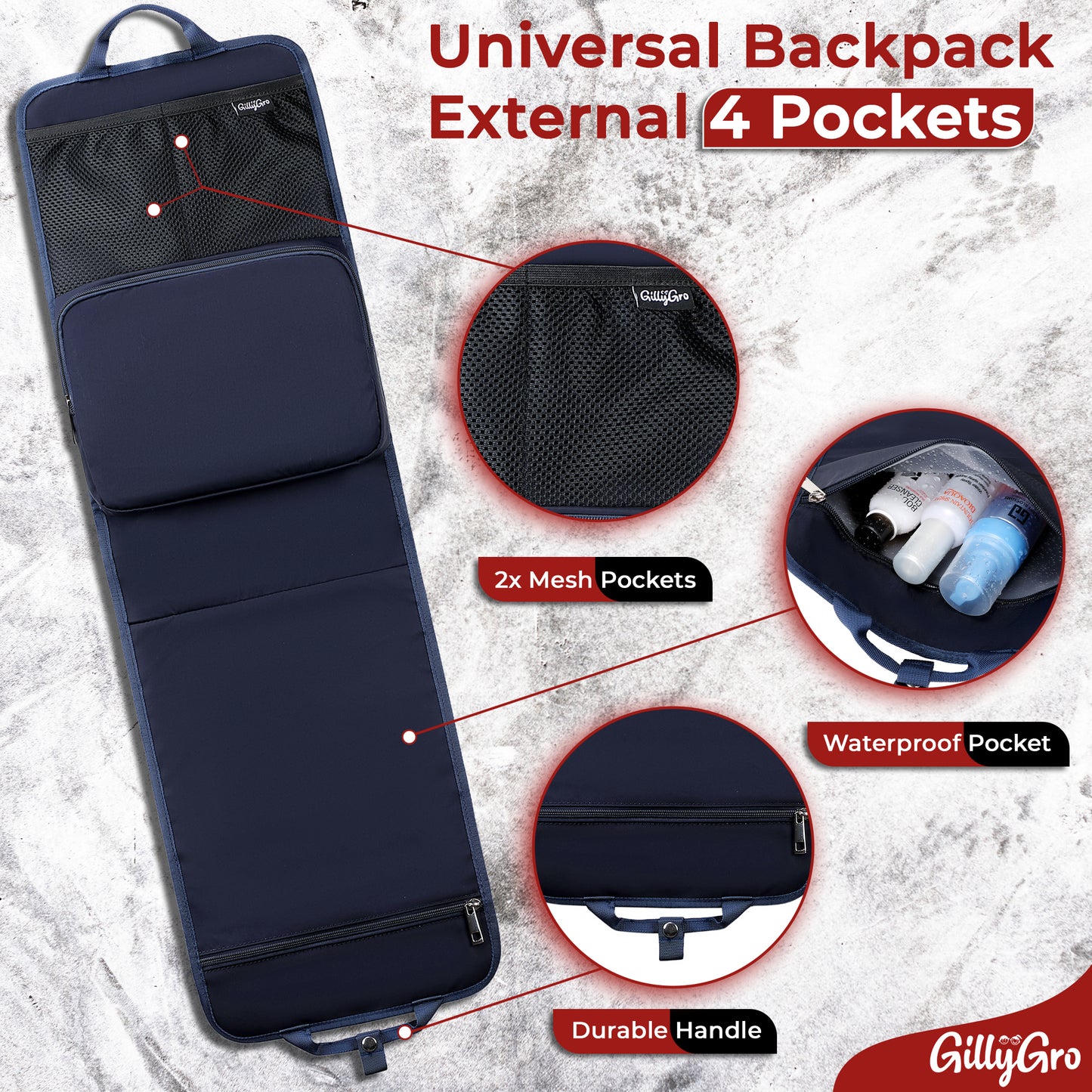 FlexPack Plus | The Ultimate All-in-One Backpack Organizer for Travelers