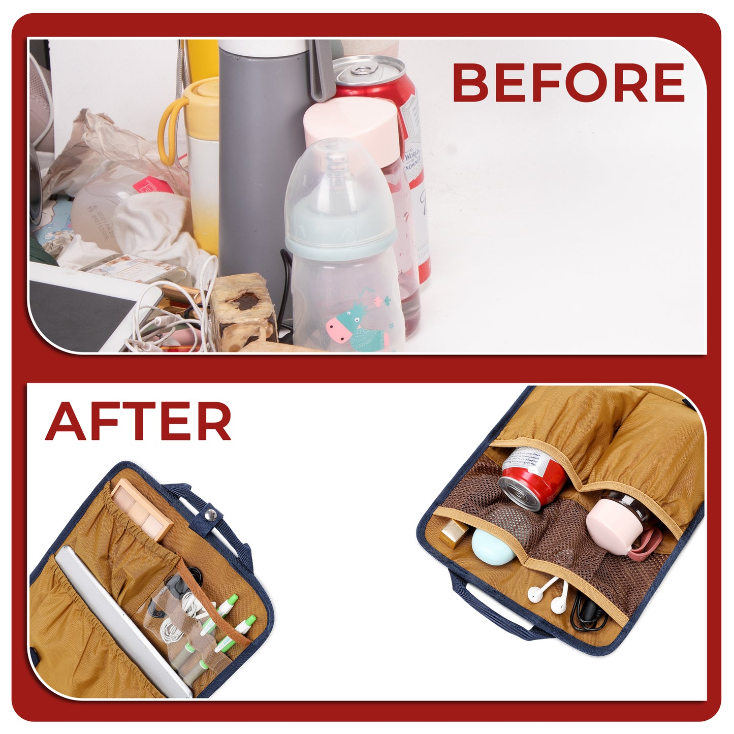 FlexPack Plus | The Ultimate All-in-One Backpack Organizer for Travelers