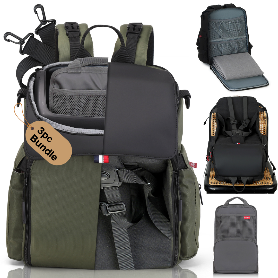 GillyGro Pro Backpack Bundle – The Do-It-All Backpack for Working Parents on the Go!