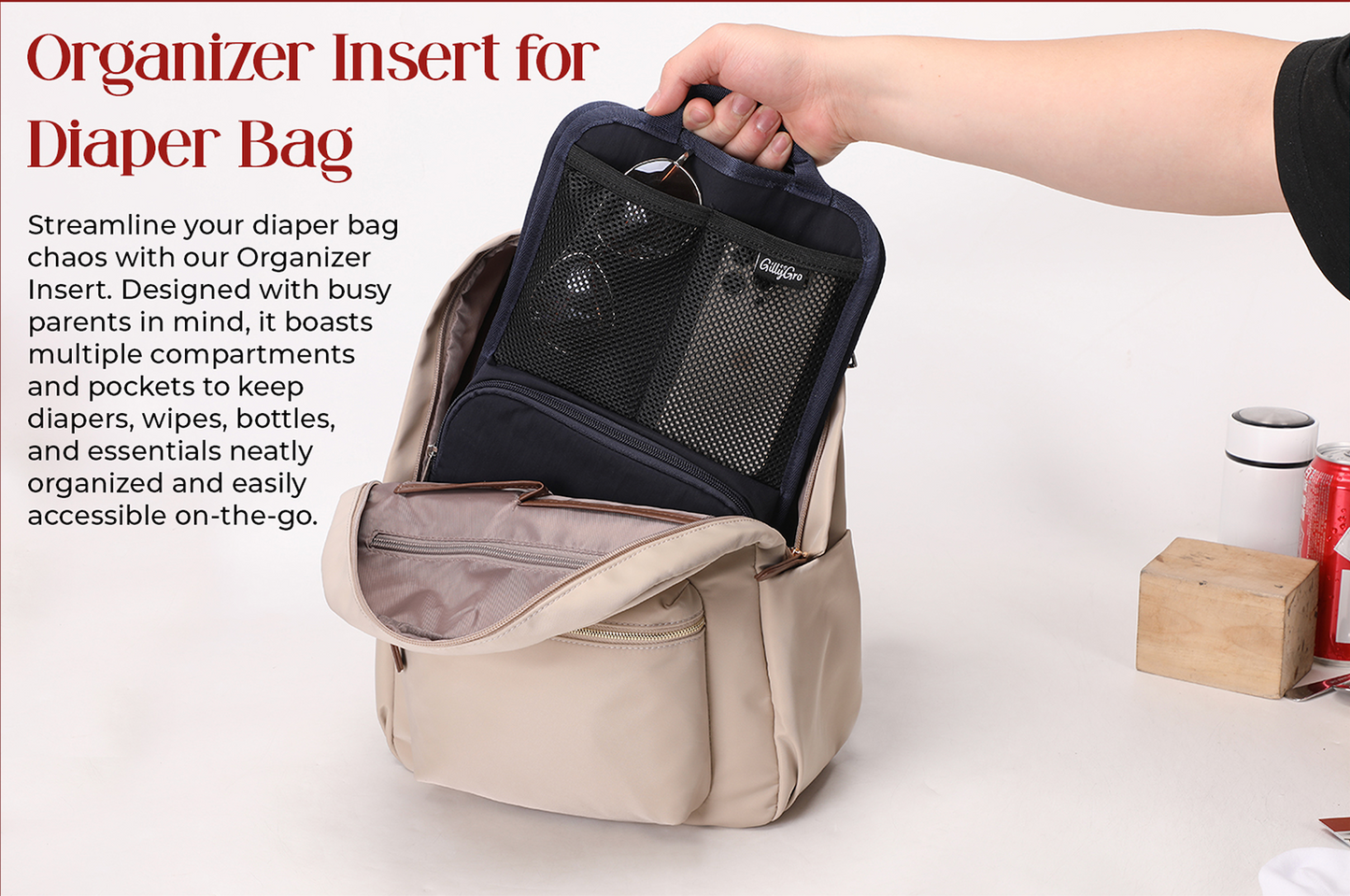 FlexPack Plus | The Ultimate All-in-One Backpack Organizer for Travelers