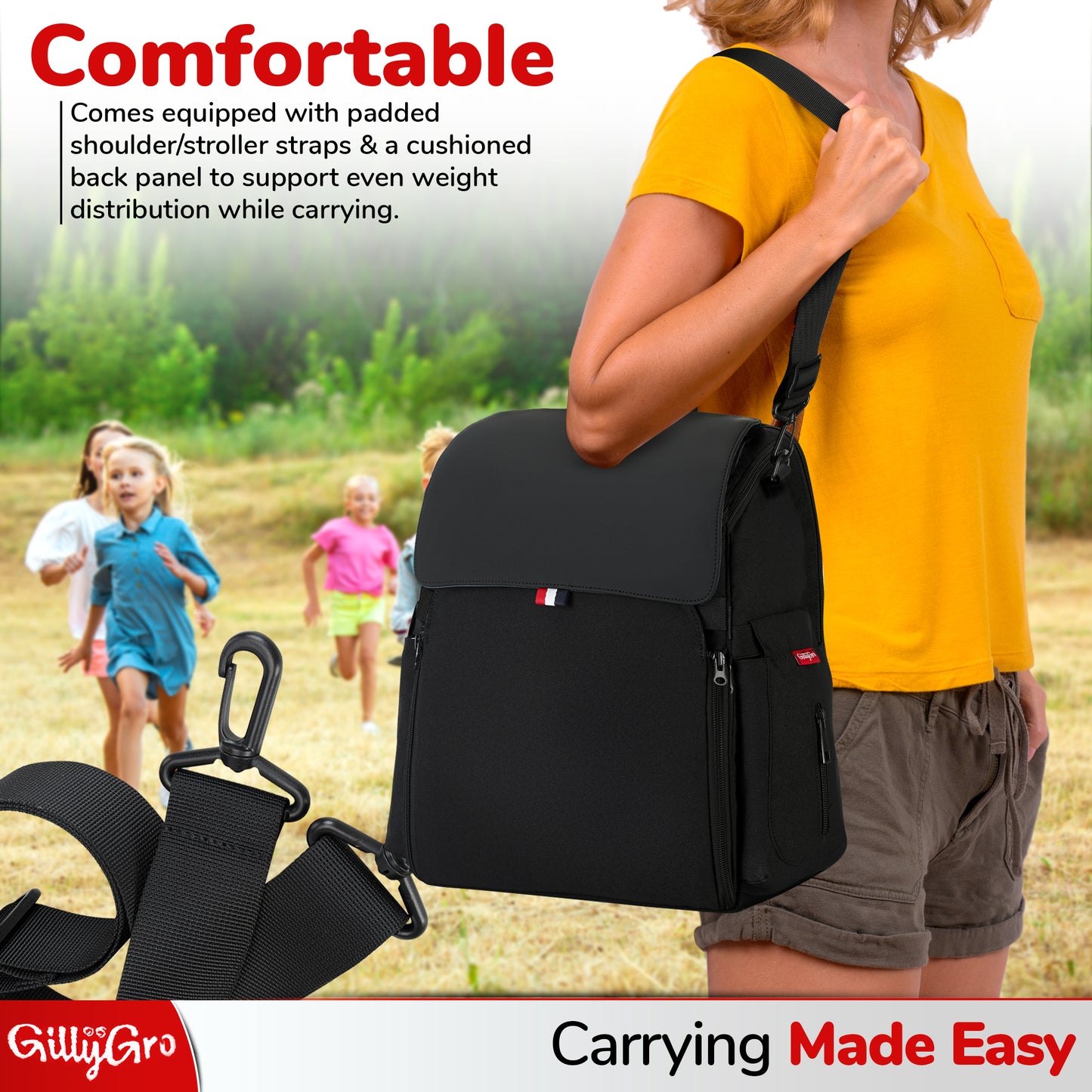 GillyGro Pro Backpack Bundle – The Do-It-All Backpack for Working Parents on the Go!