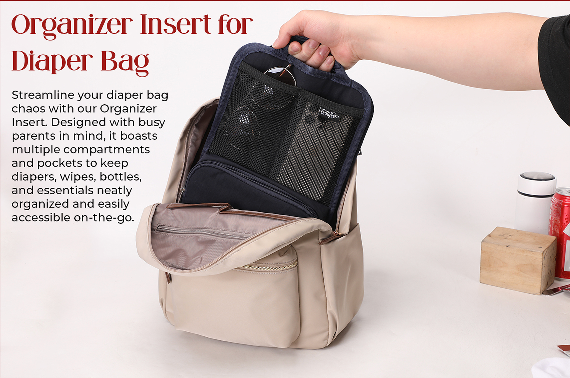 FlexPack Plus | The Ultimate All-in-One Backpack Organizer for Travelers