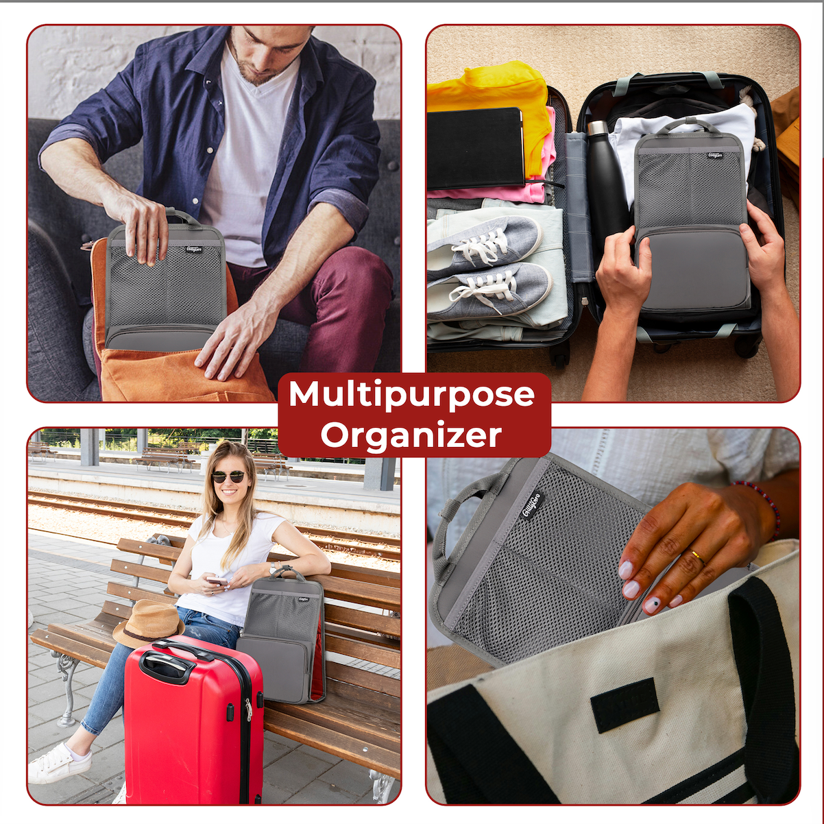 FlexPack Plus | Stay organized with all your essentials within reach