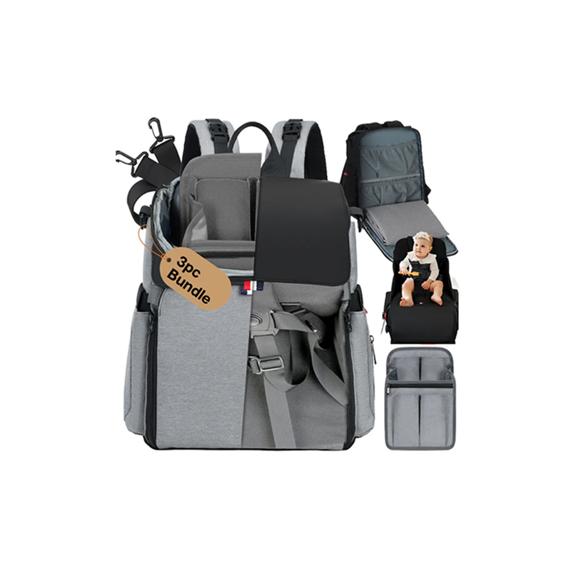 GillyGro Classic Backpack Bundle – The Ultimate Backpack for Parents