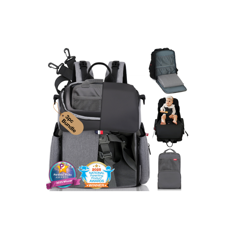 GillyGro Pro Backpack Bundle – The Do-It-All Backpack for Working Parents on the Go!
