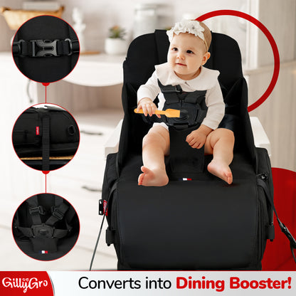 GillyGro Pro Backpack Bundle – The Swiss Army Backpack for Working Parents on the Go!